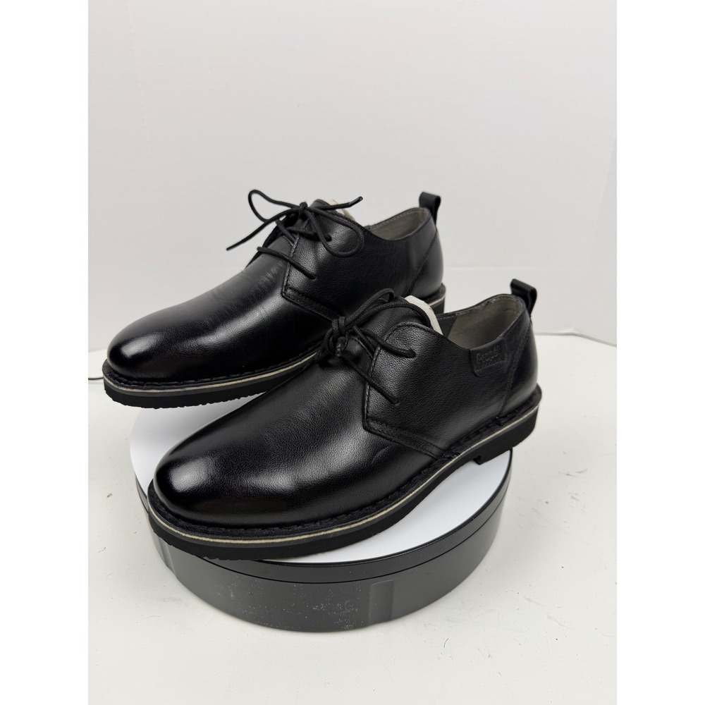 Propet Orthopedic Arch Support Black Leather Oxford Dress Shoes Men's 12 M (D)